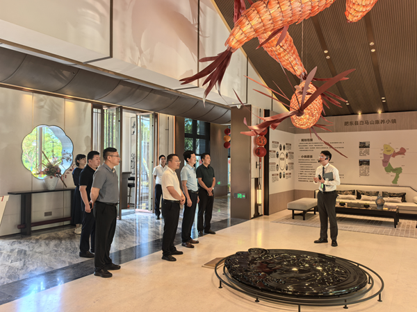 壽縣縣委常委、副縣長(zhǎng)房鯤鵬一行到訪省健康養(yǎng)老公司